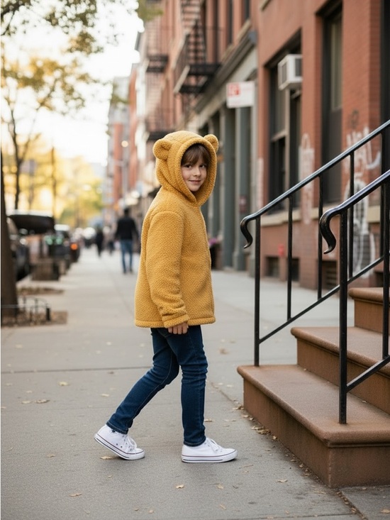 Disney Other - Disney Gold Lion King Fleece Hoodie for Kids Fits size 10-12